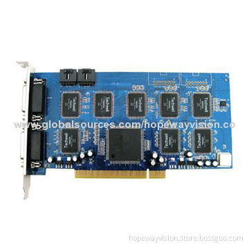 4CH real-time H.264 CCTV driver DVR card
